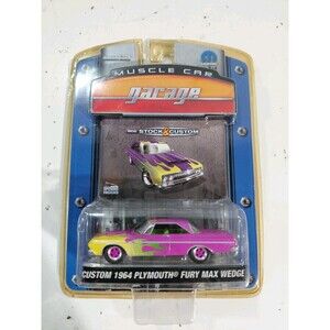 NIP Greenlight Muscle Car Garage 1:64 DieCast 1964 Plymouth Fury Max Wedge
